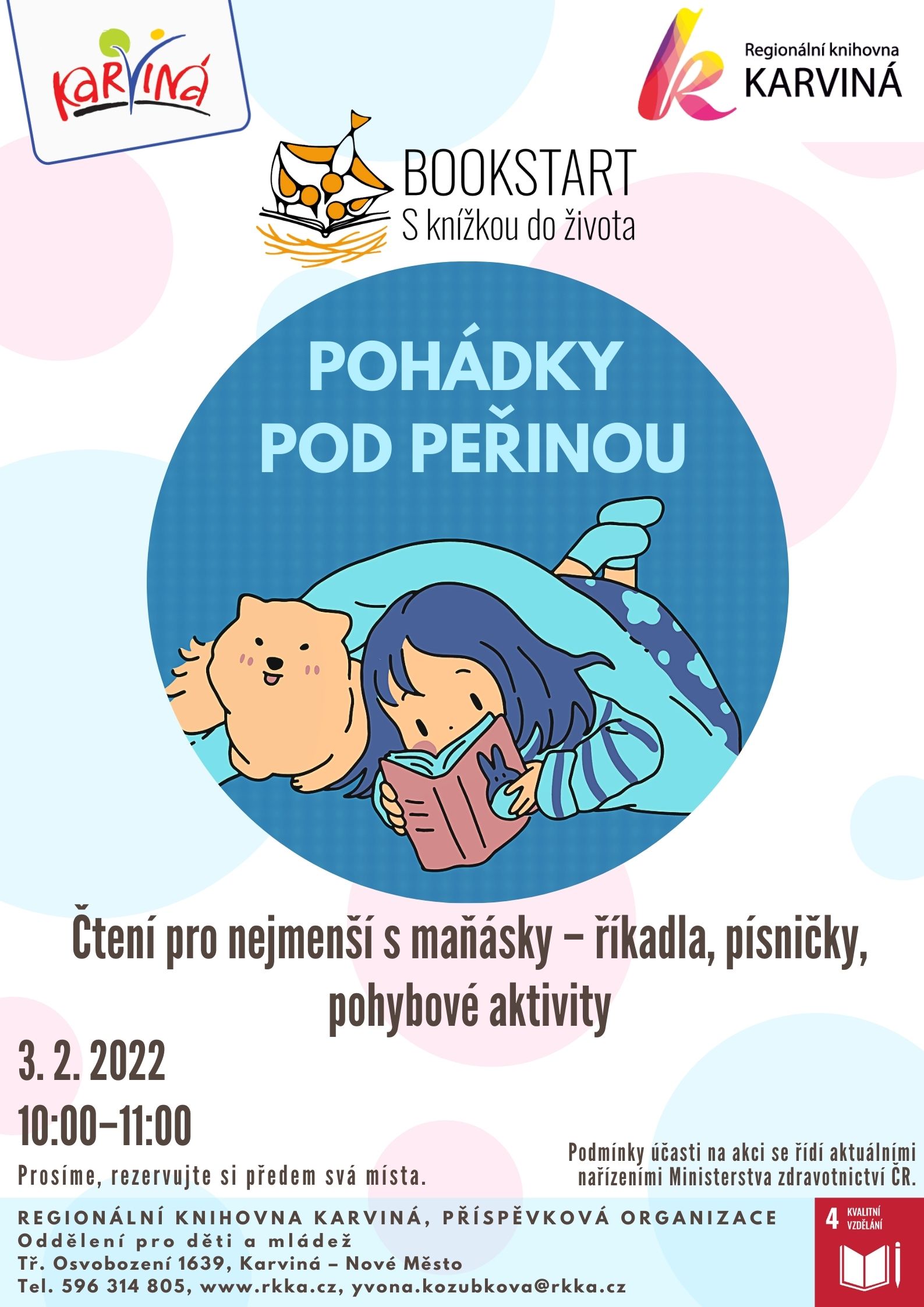 BOOKSTART - Pohádky pod peřinou