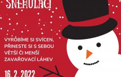 Knihomolická dílna - Sněhulákový svícen