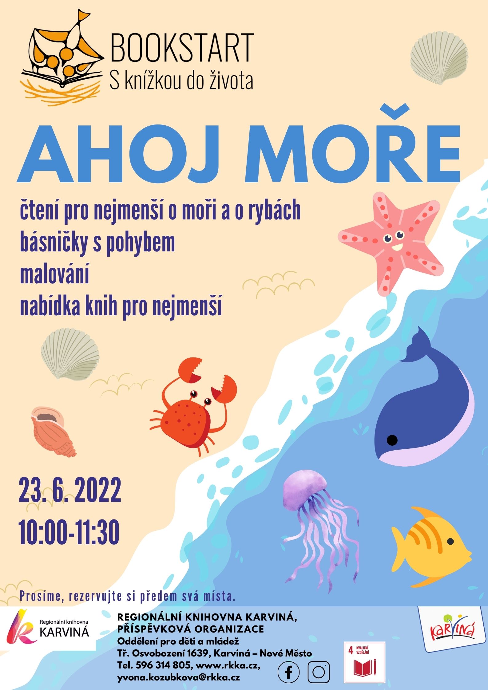 Bookstart - Ahoj moře