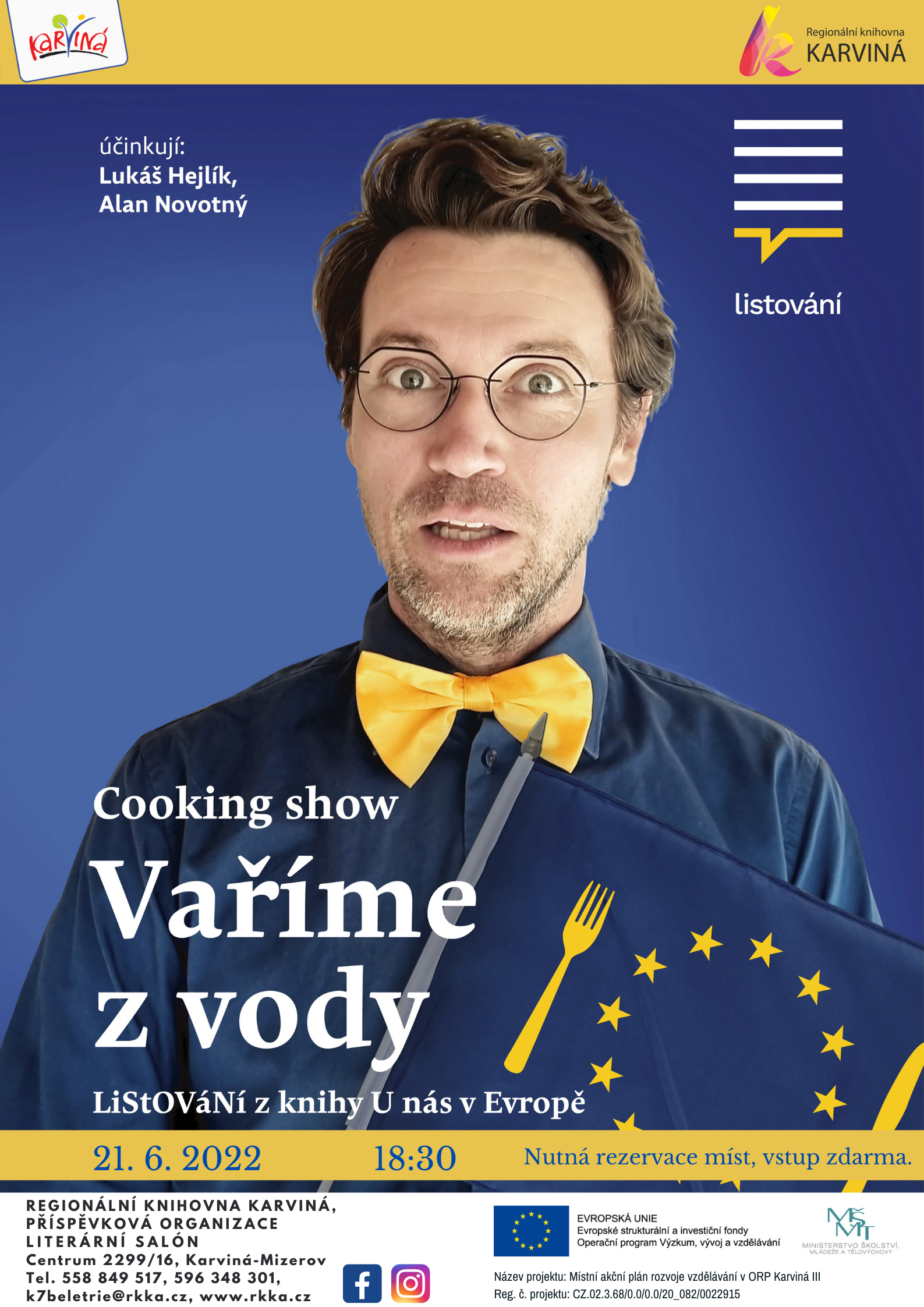 LiStOVáNí  VAŘÍME Z VODY Cooking show