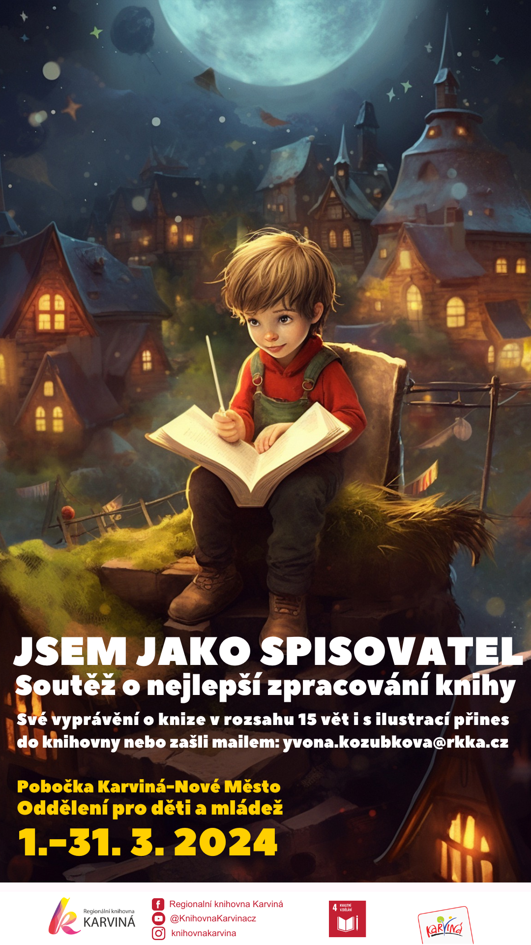 Soutěž - Jsem jako spisovatel