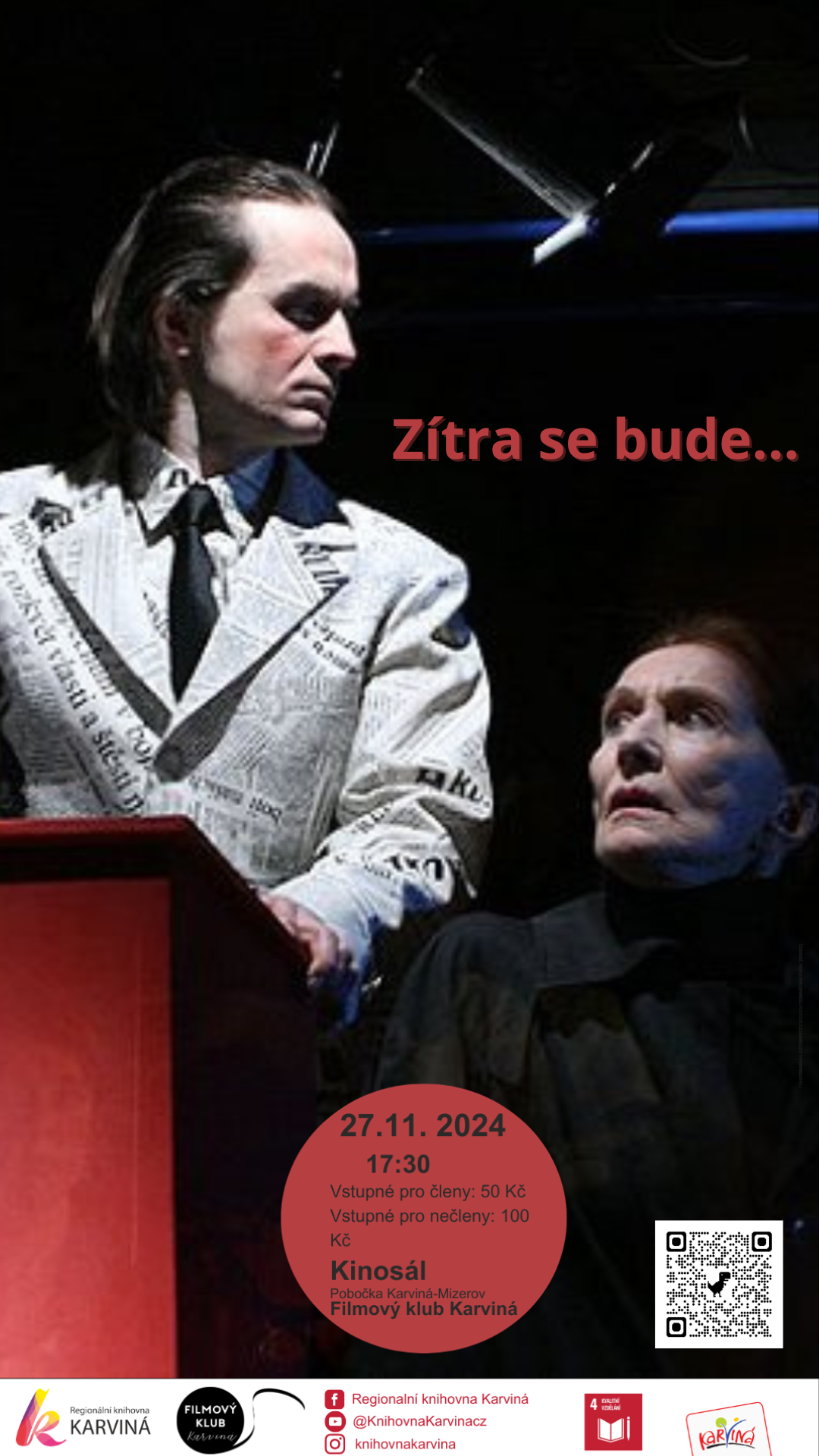 FILMOVÝ KLUB - "Zítra se bude..."