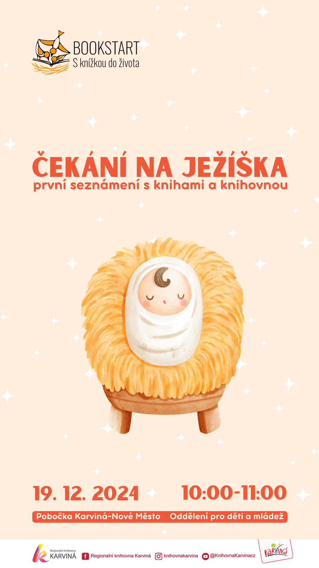 BOOKSTART - S knížkou do života - Čekání na Ježíška