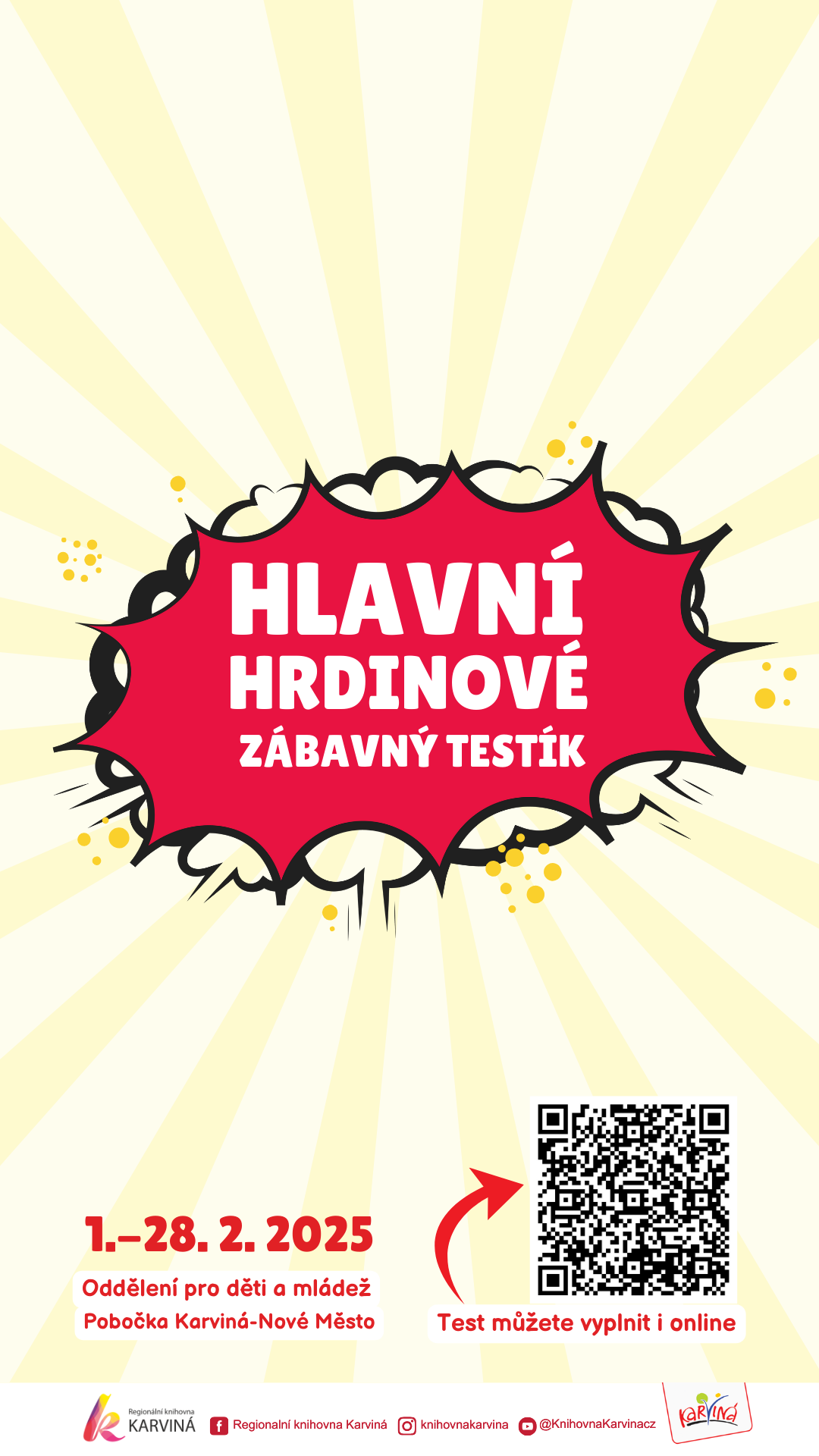 Zábavný testík - "Hlavní hrdinové"