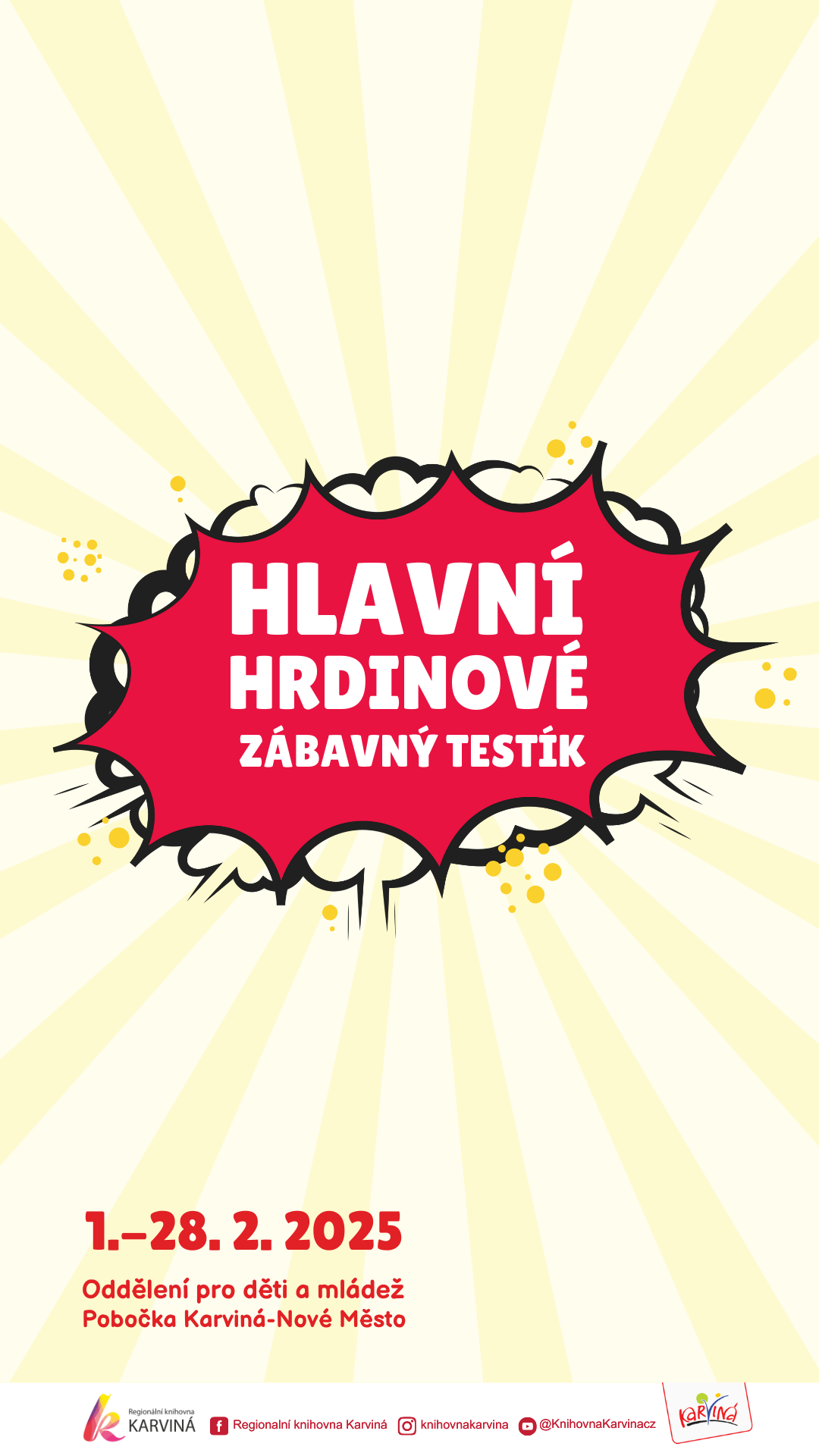 Zábavný testík - "Hlavní hrdinové"